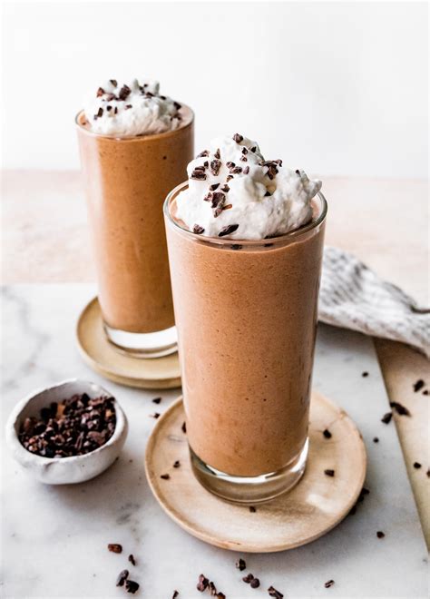 Chocolate Protein Shake - Eating Bird Food