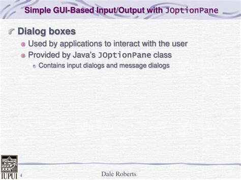 gui programming  java introduction powerpoint