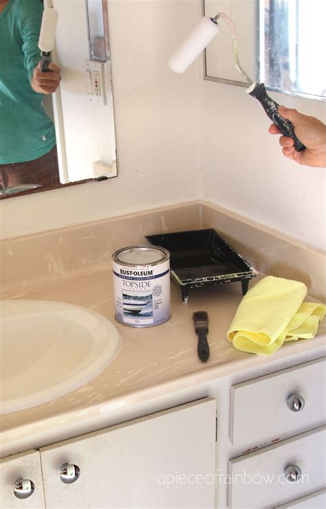 How To Paint A Vanity And Sink at Herman Genovese blog