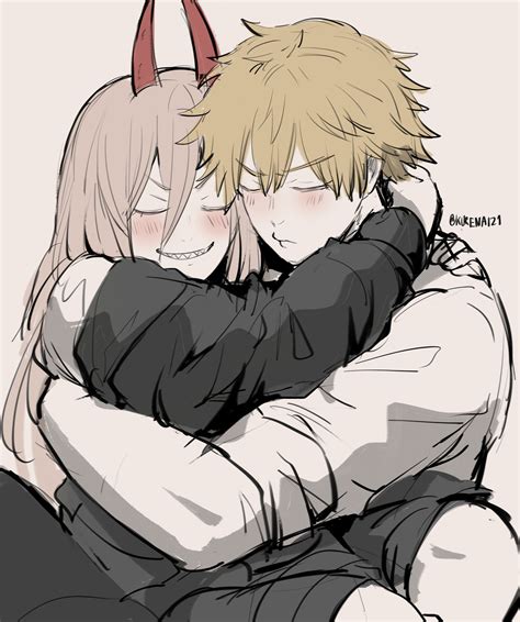 power and denji (chainsaw man) drawn by kurenaiz_(kuayrenaiz) | Danbooru