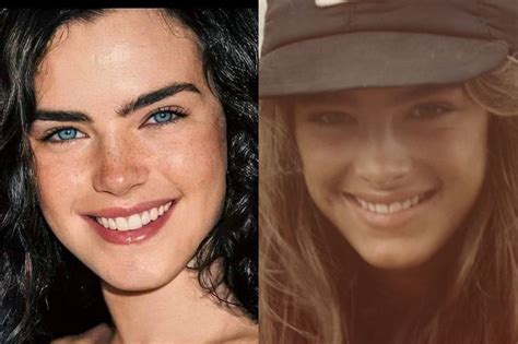 Young Ana Paula Arosio and Young Brooke Shields : r/totallylookslike