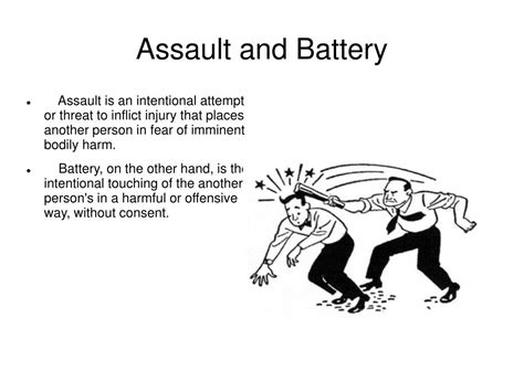 PPT - Assault, Battery and Intentional Torts - EKG Lawyers PowerPoint