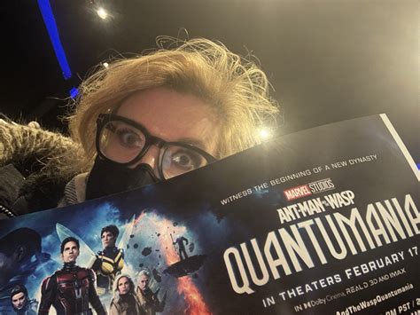 Grace Randolph on Twitter: "Ah look at my GIANT ticket! #Quantumania #