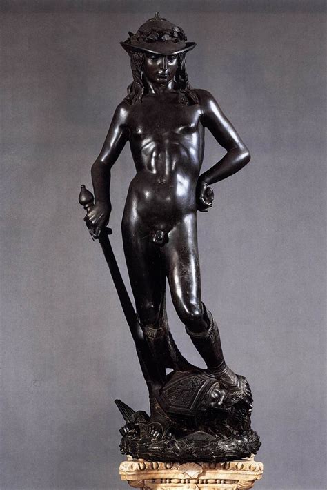 David (1428) Donatello | Donatello sculptures, Art history, Italian ...