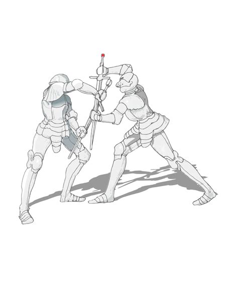 the sword fight - Openclipart