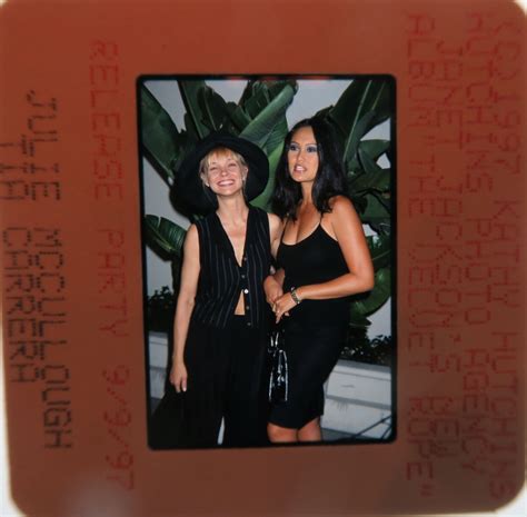 JULIE McCULLOUGH PLAYBOY Playmate TIA CARRERE ORIGINAL SLIDE 6 | eBay