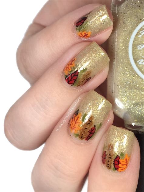 Fall Foliage Nail Art — 25 Sweetpeas