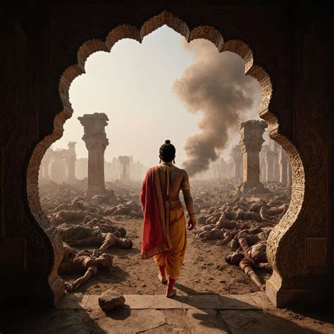 ancient battlefield  ashoka stable diffusion
