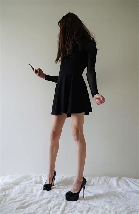 In love with these heels 🖤 : r/femboy