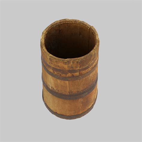 Деревянный чан 01 3D Модель $19 - .max .unknown .obj - Free3D
