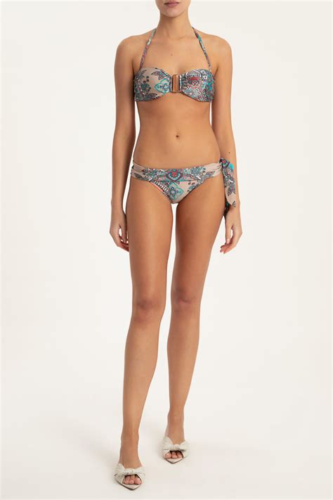 Gypsy Print Strapless Bikini – Adriana Degreas International