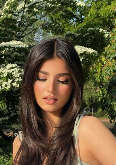 girl  brown hair dark brown hair teen hairstyles summer