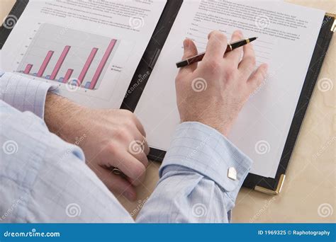 reading  graph stock image image  caucasian briefing