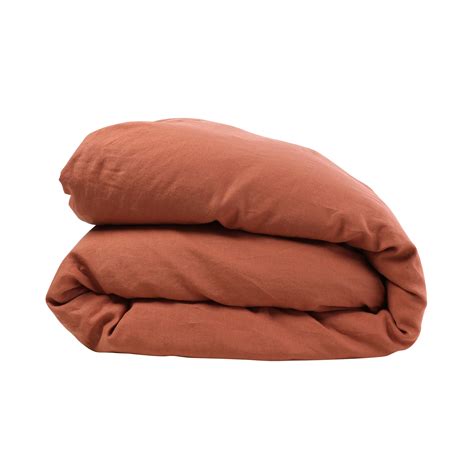 terracotta duvet cover