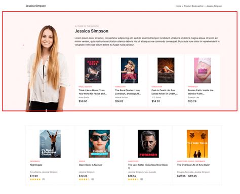 single author bookworm documentation