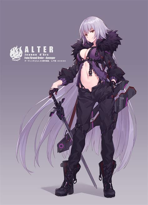 Joan Alter - Joan of Arc (Fate/Apocrypha) - Image by NIAN (Pixiv