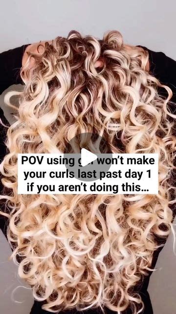 Curly Hair Style Tips on Instagram: "Creating hydrated soft looking ...