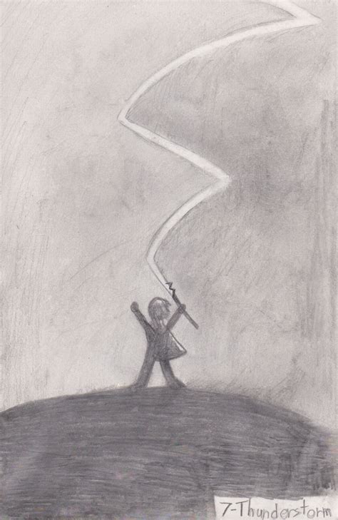 A Girl Who Makes Too Many AUs (OCtober Day 7: Thunderstorm Jove, a