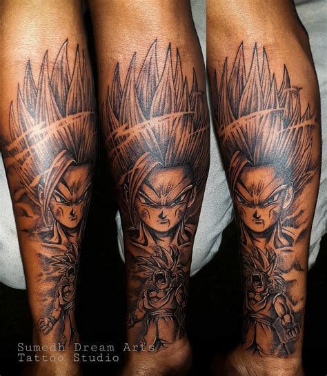 Dragon Ball Z Tattoo Designs