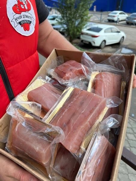 Снова в наличии Филе марлина на коже слабой соли Цена:1300₽/кг кусок ...