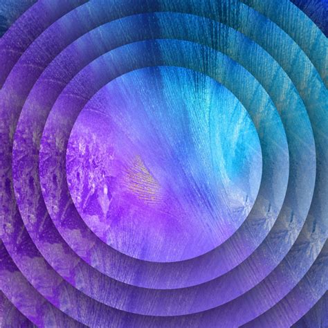 Violet Blue Circles Free Stock Photo - Public Domain Pictures