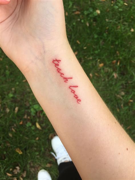 handwriting tattoo 5