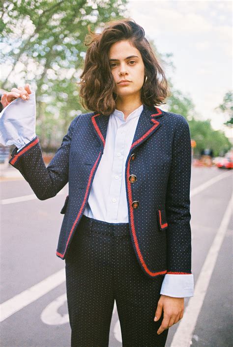 Lexi Smith, 27, in a Gucci polka dot jacket. | Street style, How to
