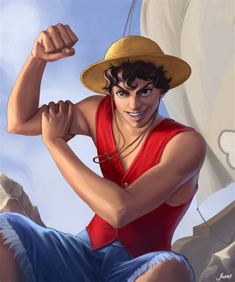 Luffy fanart by FrankDestalentoInc on DeviantArt