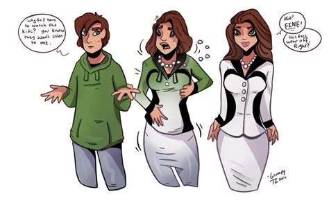maternal figure tg transformation  grumpy tg  deviantart