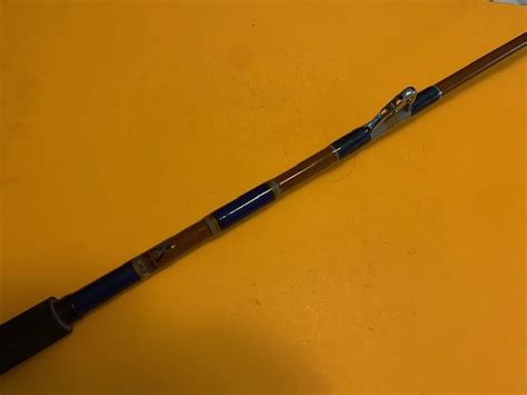 CUSTOM BUILT CALSTAR AC30D 6 FOOT 11 1/2 INCH 30 POUND CLASS BOAT ROD ...