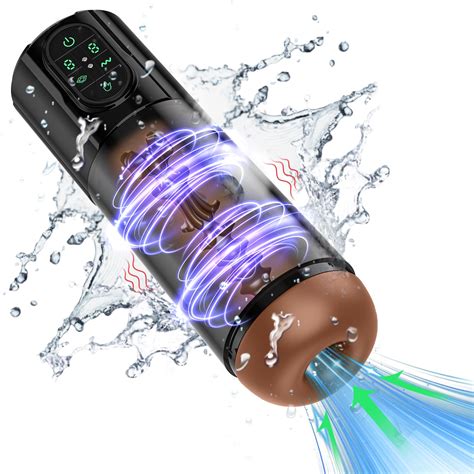 Automatic Male Masturbator Cup with 10 Suction 10 Vibrating Modes
