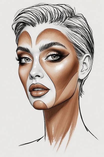 Bold Ugly Makeup Looks for Unique Artistic Expression | Premium AI ...