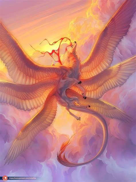 pin  nekoposa  criaturas mythical creatures