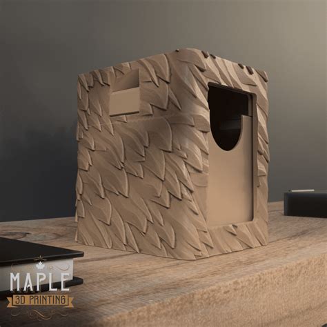 snap shut deck box fur  model  maple  printing  thangs