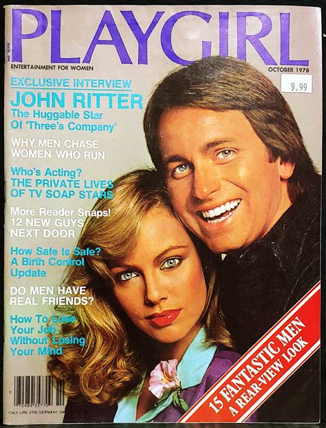 Playgirl Magazine, October 1978 ( John Ritter Cover ) - Screaming-Greek