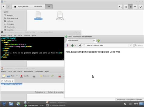 como crear  pagina web en la red tor