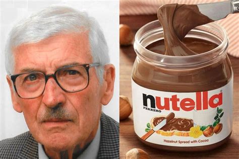Morre Francesco Rivella, químico “pai da Nutella”, aos 97 anos | Metrópoles