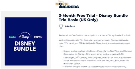 disney  insiders  months  disney bundle trio basic