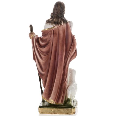 Estatua Jesús el Buen Pastor 30 cm. yeso | venta online en HOLYART