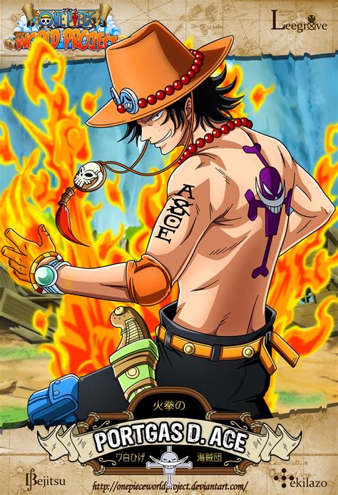 One Piece - Portgas D. Ace by OnePieceWorldProject on DeviantArt
