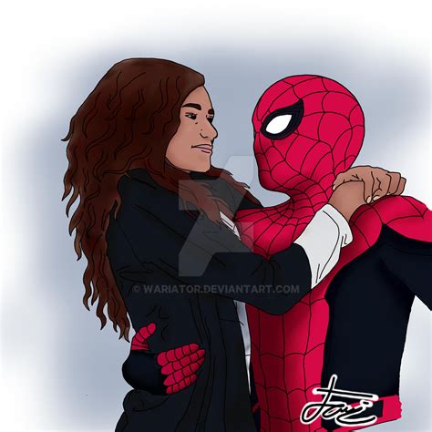 spider-man and MJ by wariator on DeviantArt