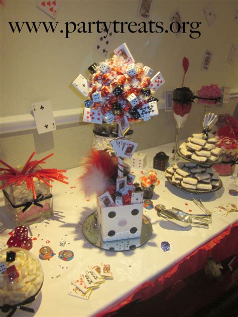 Casino Sweet Tree - Edible Cards and Dice