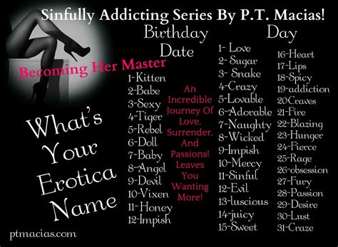 Seductive Names For Role Playing