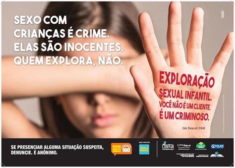 Campanha de enfrentamento à exploração sexual de crianças foca no ...