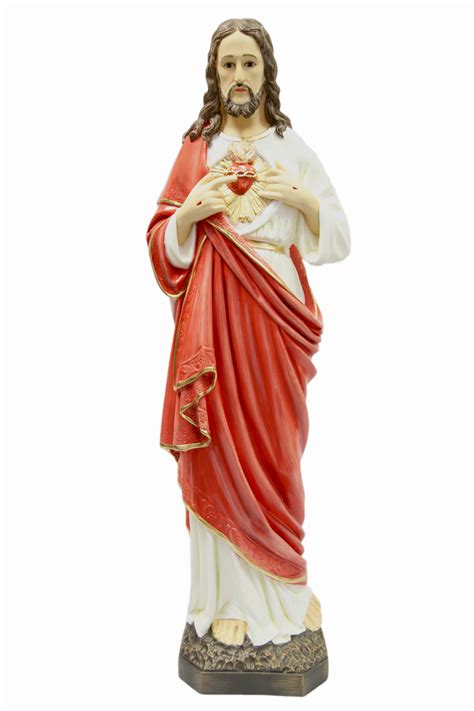 sacred heart  jesus spiritual garden statue  ian milligan blog