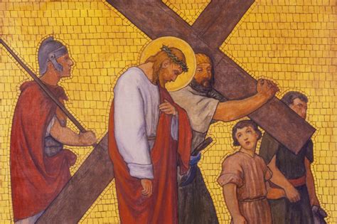 Quem Ajudou Jesus Carregar A Cruz - Simão de Cirene, o homem que ajudou Jesus a carregar a cruz - Holyart ...