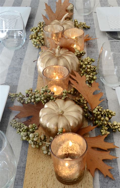 Beautiful DIY Thanksgiving Table Decor Idea – How To Set A Table For ...