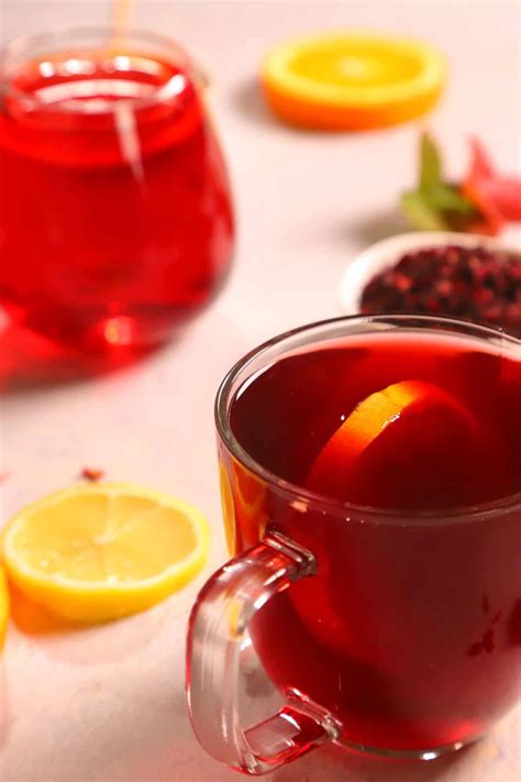 Hibiscus Tea (Hot or Iced + Caffeine Free) - Becoming You With Julie