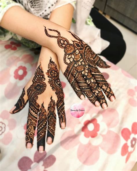 Floral Mehndi Designs (7) - StylesGap.com