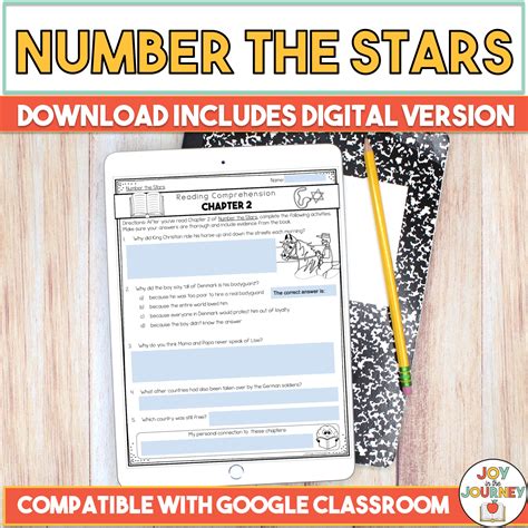Number the Stars Novel Study - Joy in the Journey